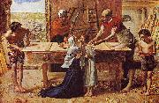 Sir John Everett Millais Christus im Hause seiner Eltern oil on canvas